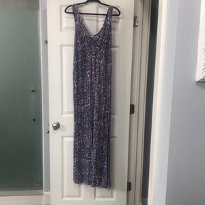 Cabi sundress peach and blue, like new, L